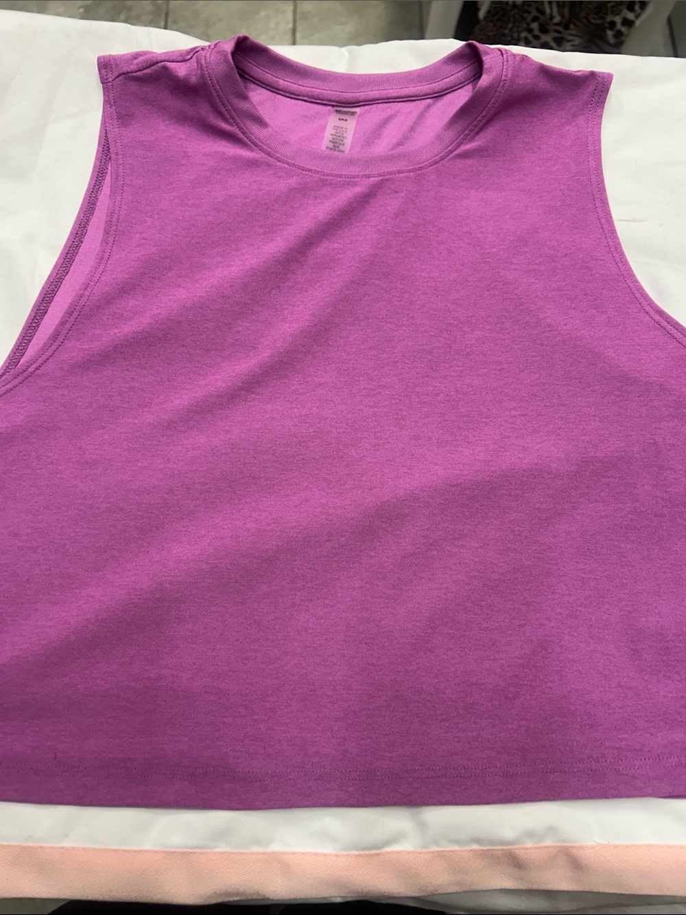 beyond yoga NEW UNWORN Featherweight Minimal Cropped Tank S